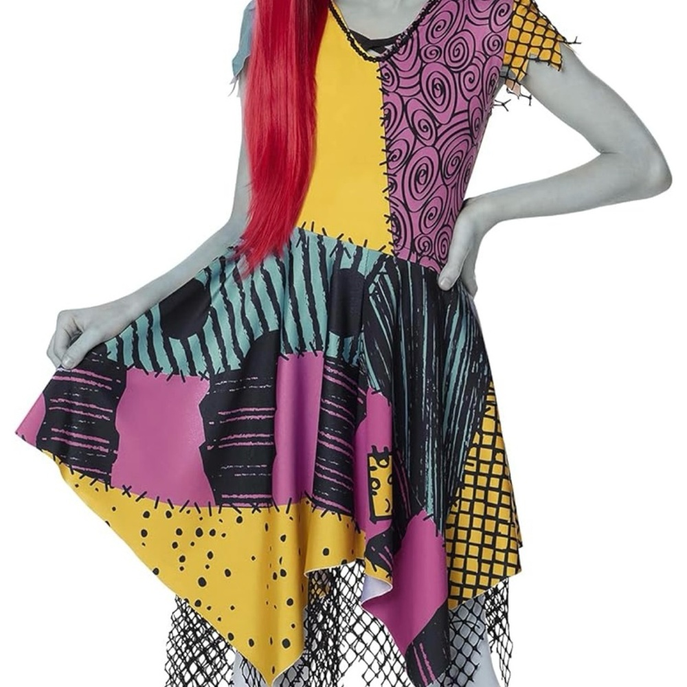 Disney Nightmare Before Christmas Multicolor Dress